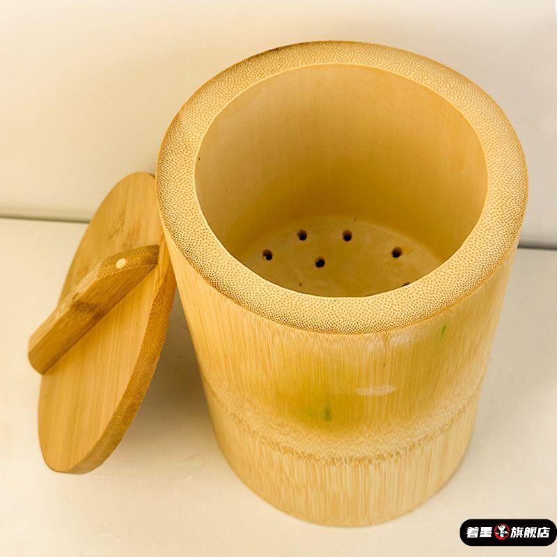 竹子蒸饭桶整竹大竹筒饭桶纯手工蒸笼家用蒸米饭纯天然楠竹蒸饭桶