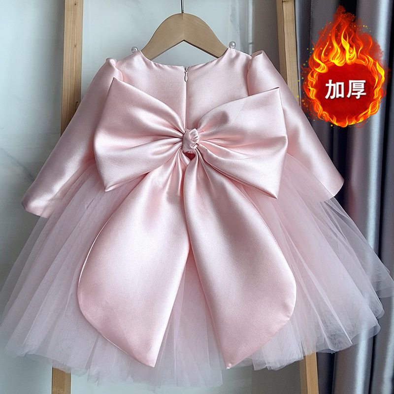 女宝礼服裙花童宝宝周岁公主裙