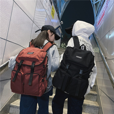 轻便旅行双肩包短途背包女2025新款大容量男生行李包大学生高中生