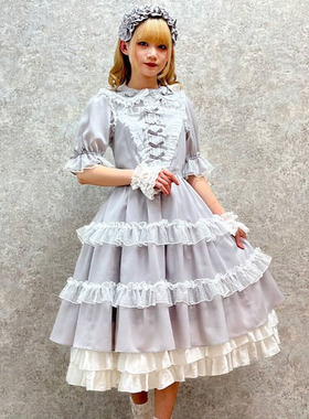 axesfemme kawaii日系lolita蝴蝶结芭蕾优雅吊带连衣裙TS341X60S