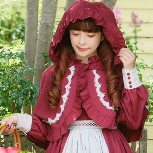 kawaii童话小公主系列Lolita可爱甜妹软萌斗篷披肩少女 axesfemme