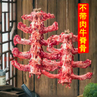 5斤新鲜现杀牛脊骨不带肉牛大骨头牛杂骨切块黄牛光骨头熬汤食材