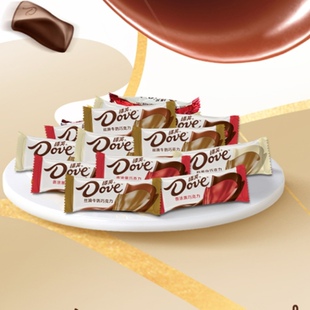 德芙/Dove巧克力350g散装香浓牛奶丝滑奶香白
