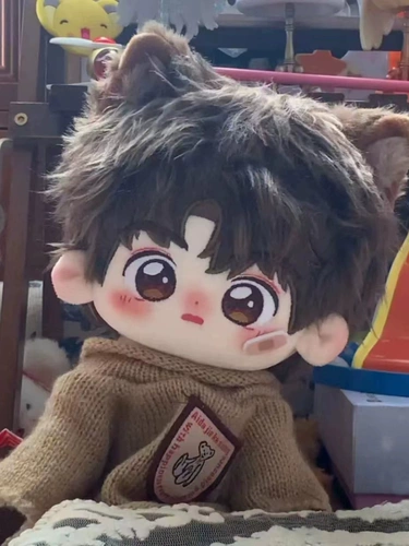 Хлопковая милая плюшевая кукла для одевания, 20см, детская одежда, подарок на день рождения