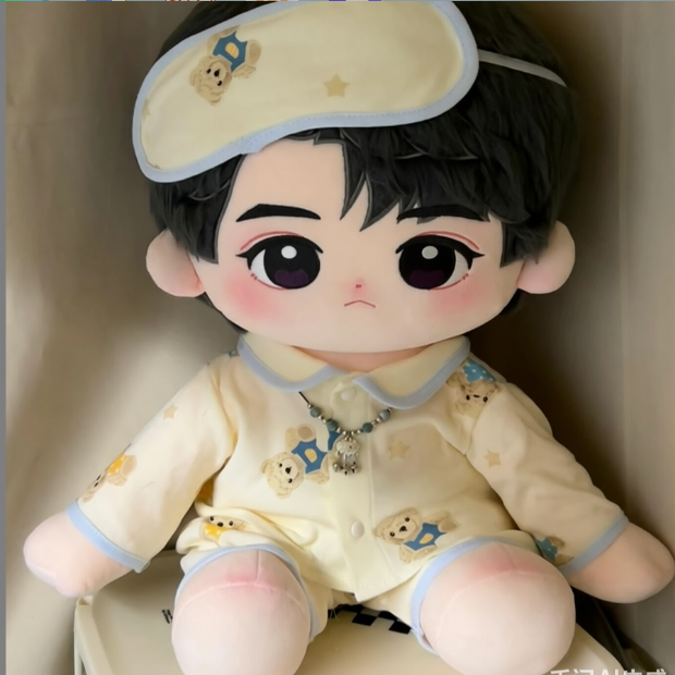 王俊凯棉花娃娃40cm娇兰正版明星同边高质量玩偶毛绒公仔生日礼物