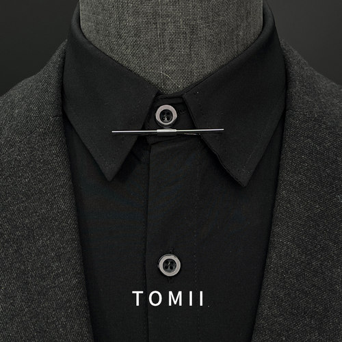 高档衣领夹复古夹力强