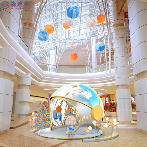 商业美陈门头摆件造型定制雕塑
