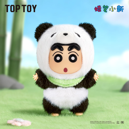 蜡笔小新森林剧场搪胶毛绒盲盒