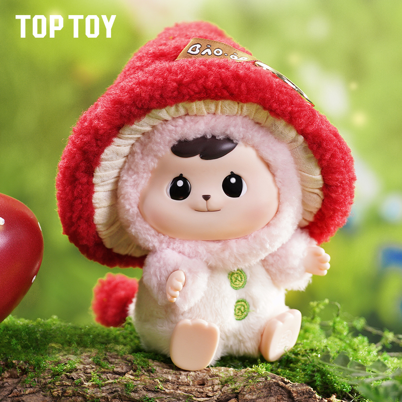 TOPTOYBao-ao森友会系列毛绒盲盒可爱毛绒盲盒桌面摆件生日礼物