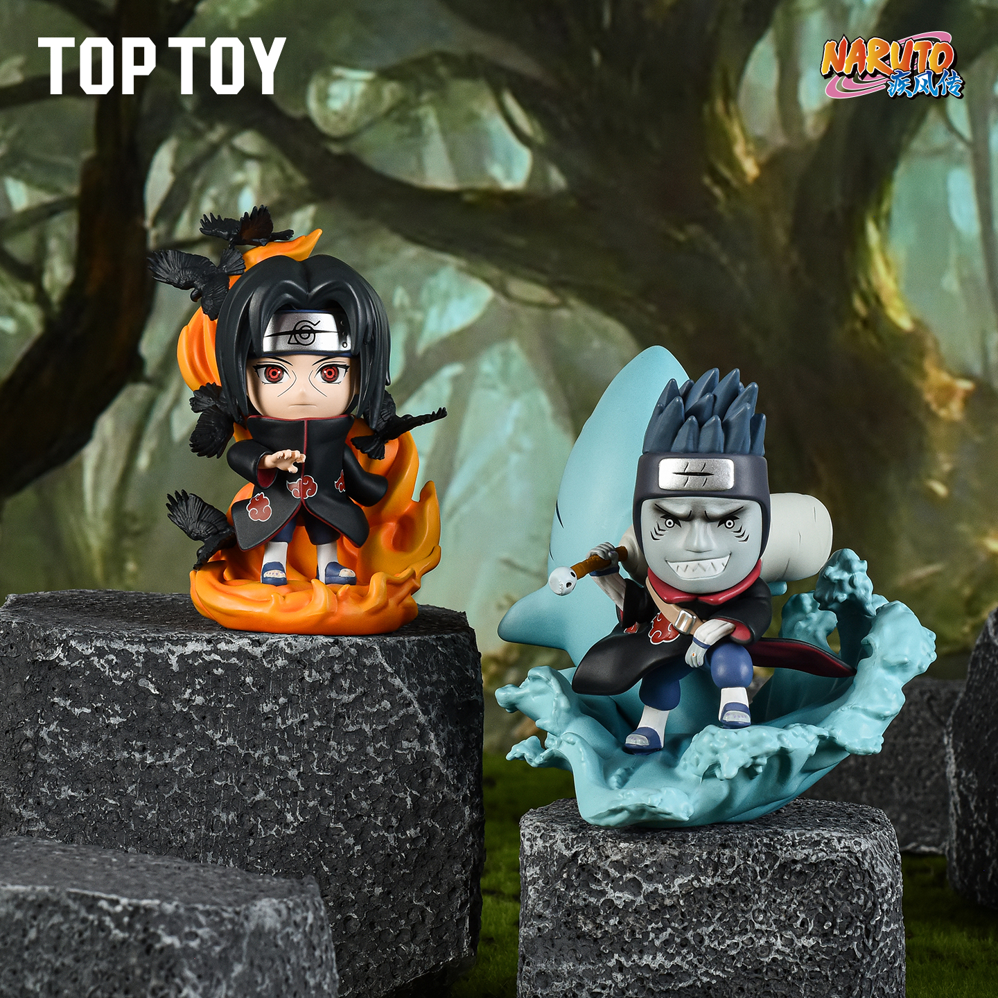 TOPTOY火影忍者晓组织盲盒第一弹第二弹桌面摆件生日礼物动漫周边