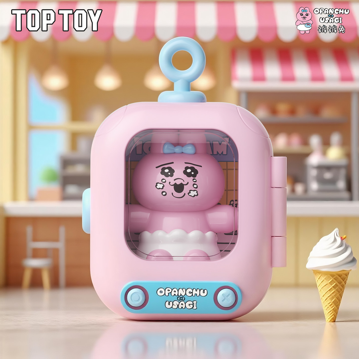 TOPTOY裤裤兔电子手账系列包挂积木盲盒搞怪抽象生日礼物玩具摆件