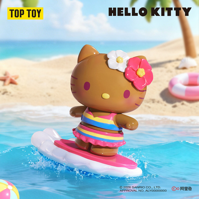 HelloKitty夏日海滩系列手办盲盒