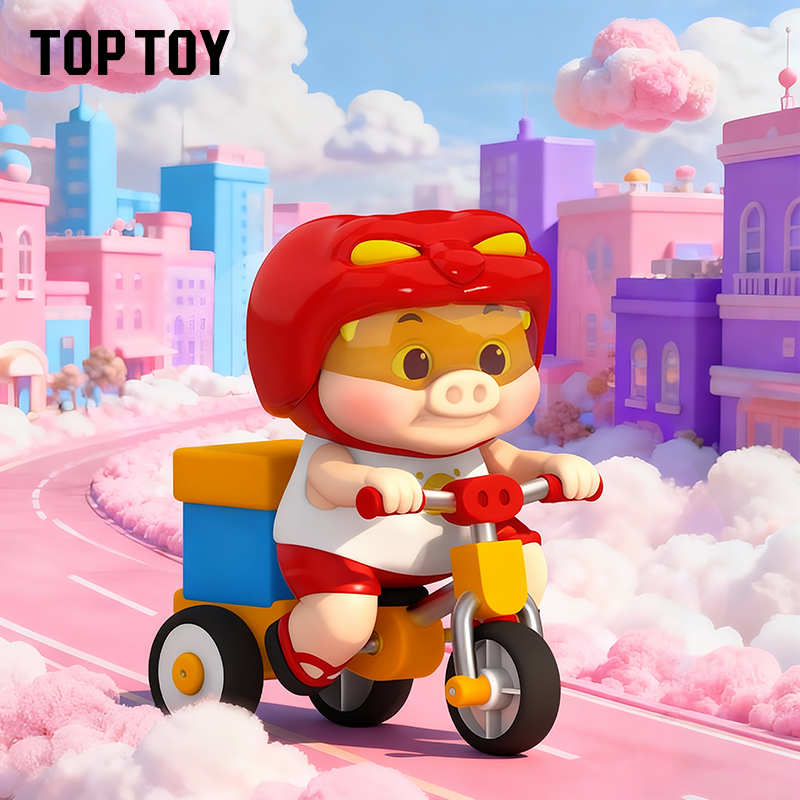 TOPTOY猪猪侠猪门永存系列盲盒搞怪桌面摆件生日礼物猪猪侠经典