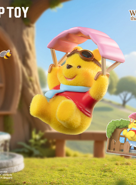 TOPTOY迪士尼小熊维尼树屋系列盲盒维尼熊摆件礼物送女生