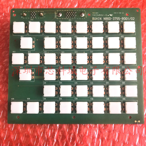 FANUC发那科按键电路板N86D-3916-R101/01 R102/01 白色按钮开关
