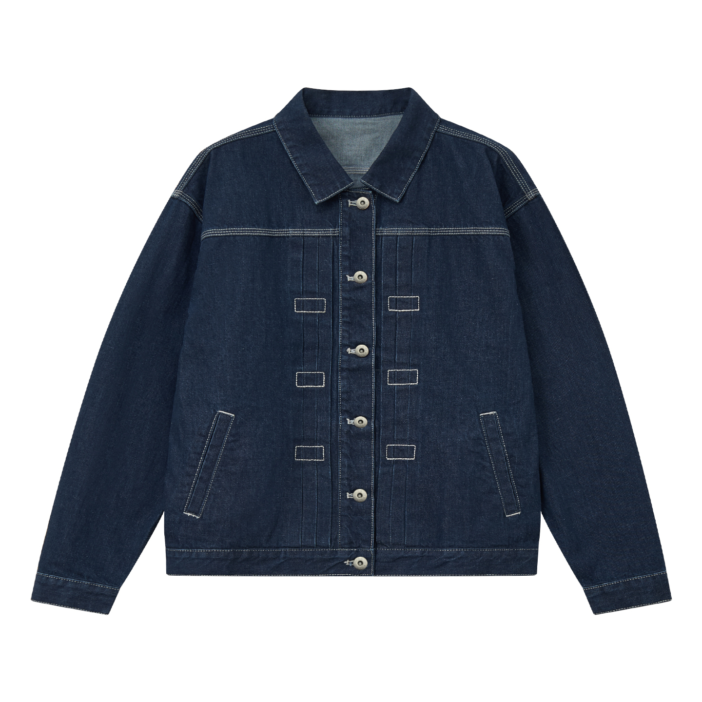 JUSOK美产康龙水洗牛仔夹克