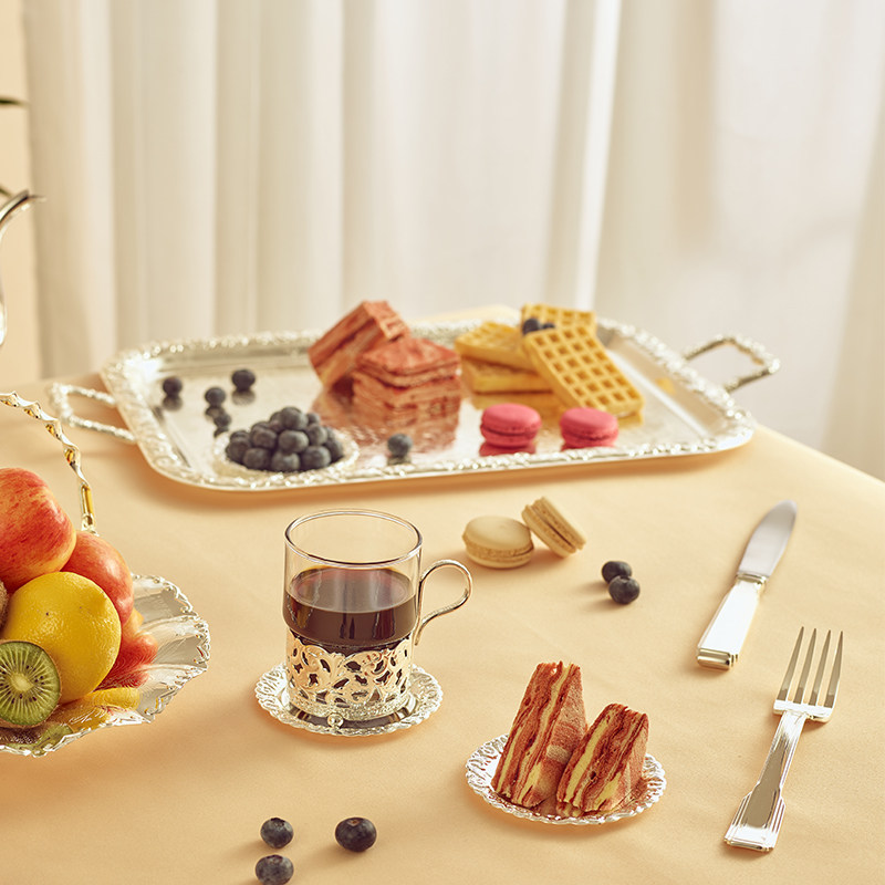 安妮女王 茶杯银质杯子英国咖啡杯家用功夫茶杯送礼品礼物