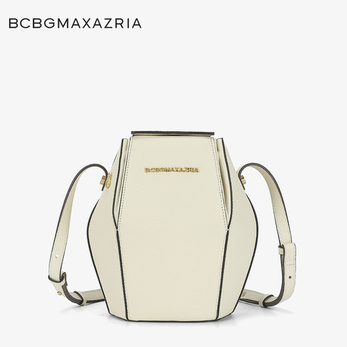 BCBGMAXAZRIA牛皮灯笼包包