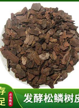 发酵松鳞树皮兰花铁皮石斛多肉栽培松树皮基质园林绿化铺面松树皮