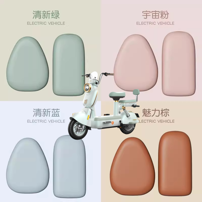 电动自行车坐垫套防水防晒小型电动车座套电车坐垫套四季通用加厚