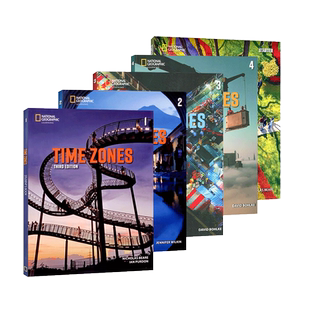 正版Time Zones 新版第三版 S1234级 课本+练习册+账号 新时空英语 小托福考试推荐教材 教师用书 白板软件   自学教材 送音频视频