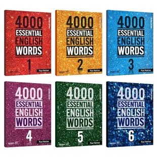 正版 4000Essential English Words 1/2/3/4/5/6级 4000词常见词英文词典 剑桥KET/PET考试 雅思托福考试核心词汇教材