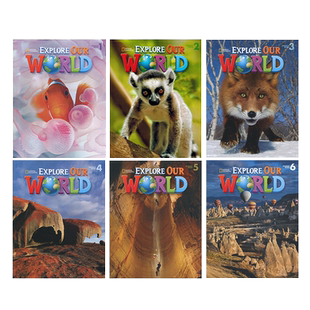 正版国家地理Explore our world 5级少儿英语教材学生书+练习册+App 原版进口 EOW 5 听说教材