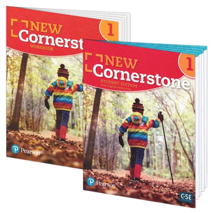 美国ESL综合小学教材 New Cornerstone Grade 123456级 学生书+练习册学生套装 含在线学习账号