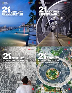 原版进口21st Century Communication 21世纪1234级别学生书英语专项交流听说批判性思维美国国家地理高中带线上练习