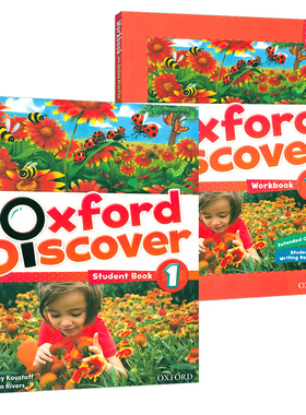 牛津原版牛津Oxford Discover 1级别 教材学生用书+练习册 牛津探索英语第一版老版正版现货速发