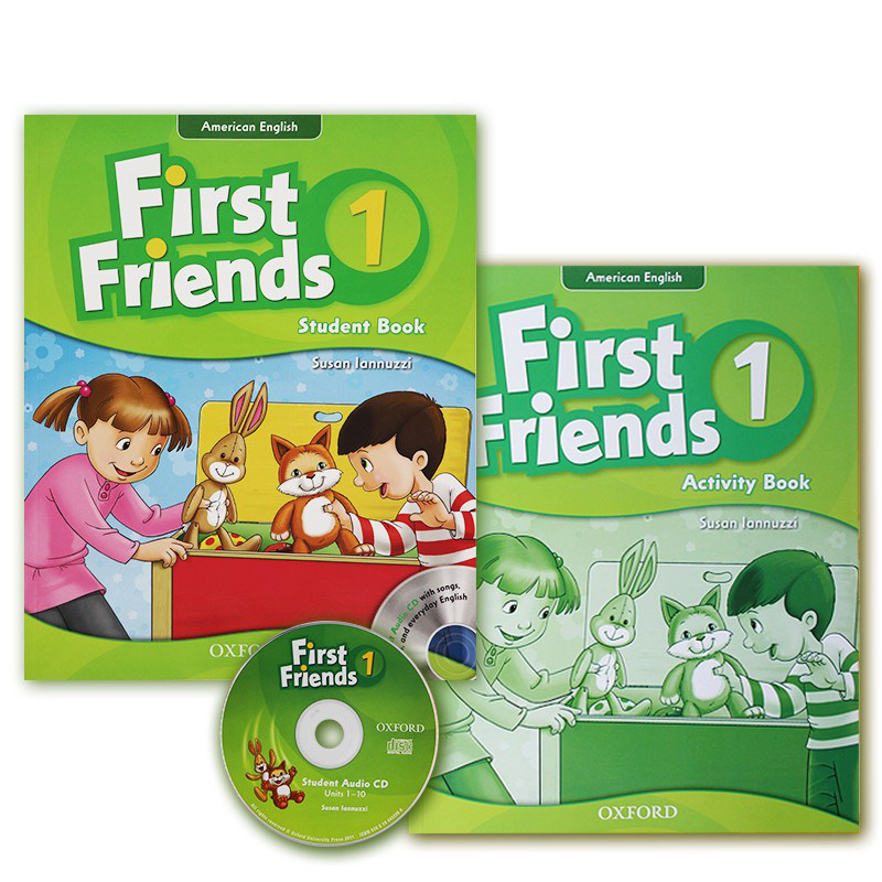 清仓处理  牛津oxofrd美版正版First Friends 123级别书+册+光盘幼儿英语教材幼儿园启蒙英语教材