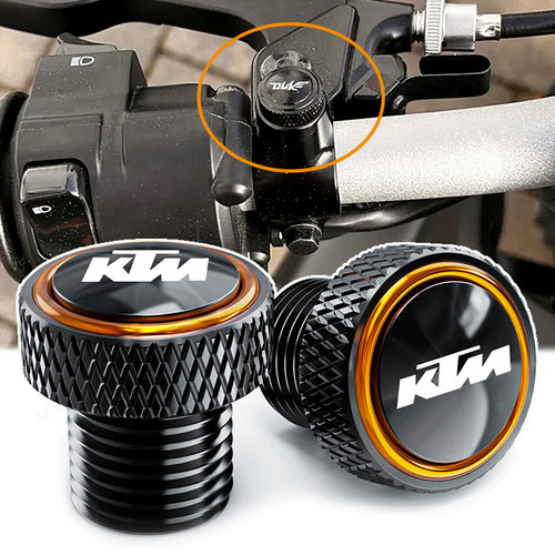 ktm杜克duke改装后视镜孔堵螺丝