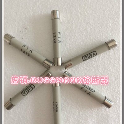 西霸保险丝 F1A 1.2KV  SIBA 7003409  8*50MM SIBA熔断器