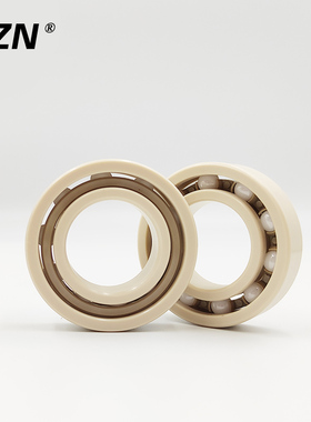 PEEK微型轴承耐高温耐酸碱绝缘无磁v623 624 625 626 627 628 629