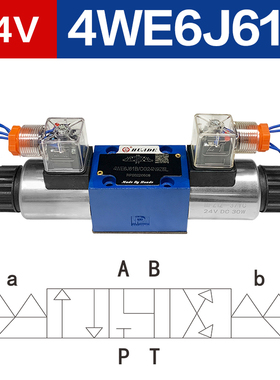 油压/液压电磁阀 4WE6E61B/CG24N9Z5L换向10J31B/CW220-50 G/H/D
