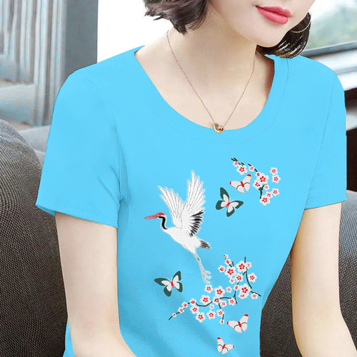 T恤夏季纯棉宽松大码短袖T恤