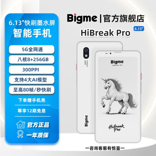 HiBreakPro6.13英寸墨水屏手机