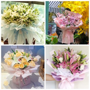 长治市黎城县壶关县长子县同城鲜花店情人玫瑰百合送朋友长辈老婆