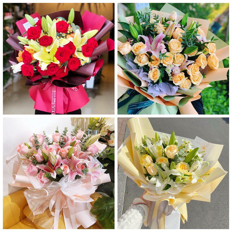 荆州市松滋市石首市洪湖市同城鲜花店生日玫瑰百合送朋友长辈老婆