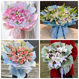 伊宁市霍尔果斯市特克斯县同城鲜花店情人玫瑰百合送朋友长辈老婆