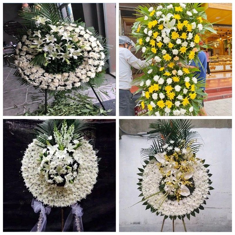 上海市闵行区江川路古美路花圈白事丧事花篮葬礼殡葬鲜花同城店送,鲜花速递/花卉仿真/绿植园艺,追悼/奠仪用花,淘宝优惠券,粉丝福利购,淘宝优惠卷