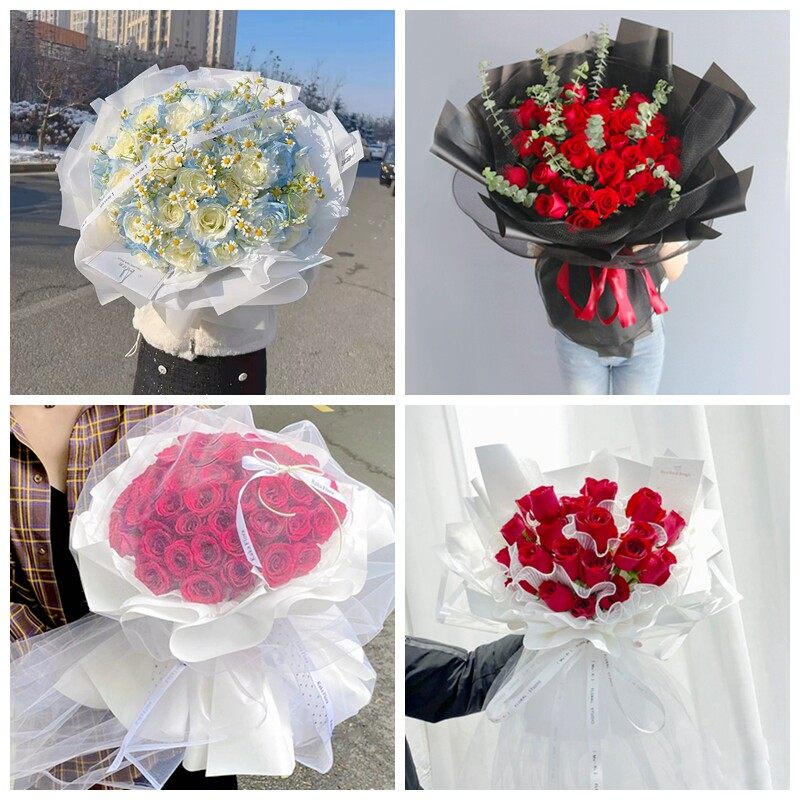 七台河桃山区茄子河新兴区勃利县生日碎冰蓝红玫瑰花束同城鲜花,鲜花速递/花卉仿真/绿植园艺,鲜花速递(同城),淘宝优惠券,粉丝福利购,淘宝优惠卷