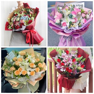 滨州惠民县博兴县阳信县无棣县同城鲜花店情人玫瑰百合送朋友长辈