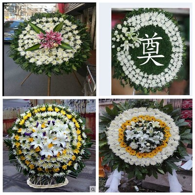 齐齐哈尔拜泉龙江县泰来县花圈白