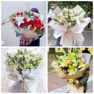 南通崇川区港闸区通州区同城鲜花店情人玫瑰百合配送朋友长辈老婆