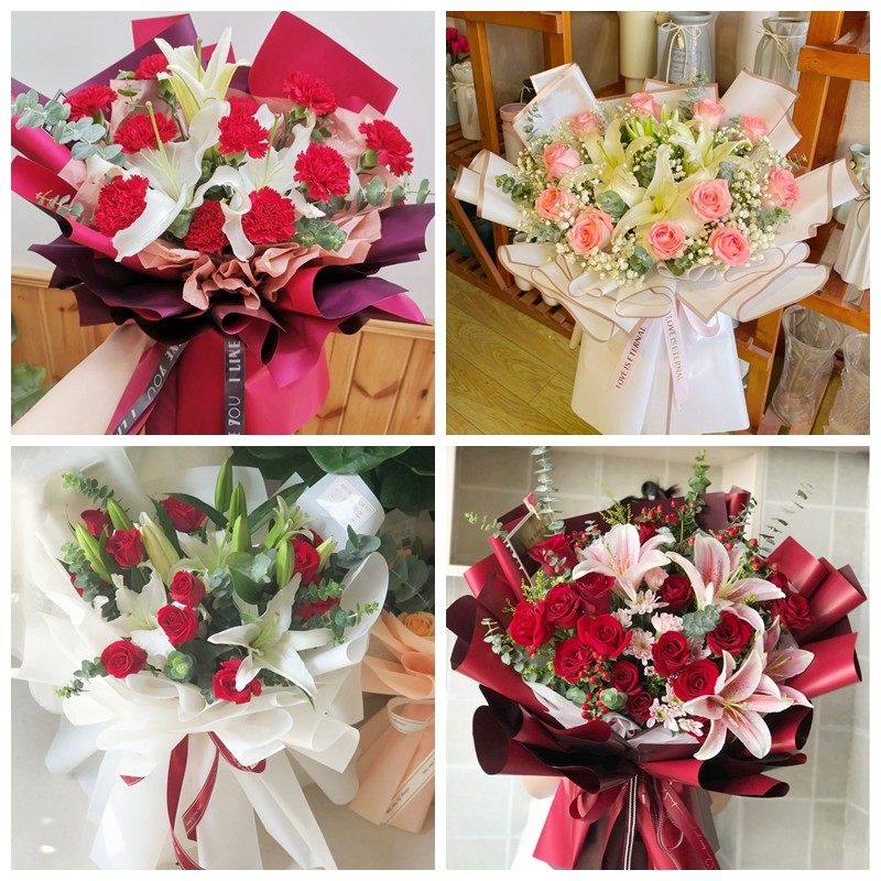 衡水深州市武邑武强饶阳县同城鲜花店生日玫瑰百合送朋友长辈老婆