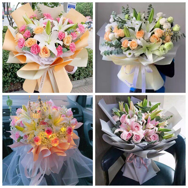 防城港港口防城区东兴市上思县同城鲜花店情人玫瑰百合送朋友长辈