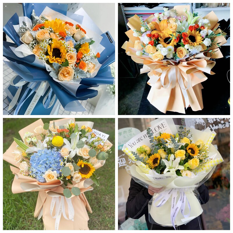 上海杨浦长白新村延吉新村同城鲜花店生日玫瑰百合送朋友长辈老婆