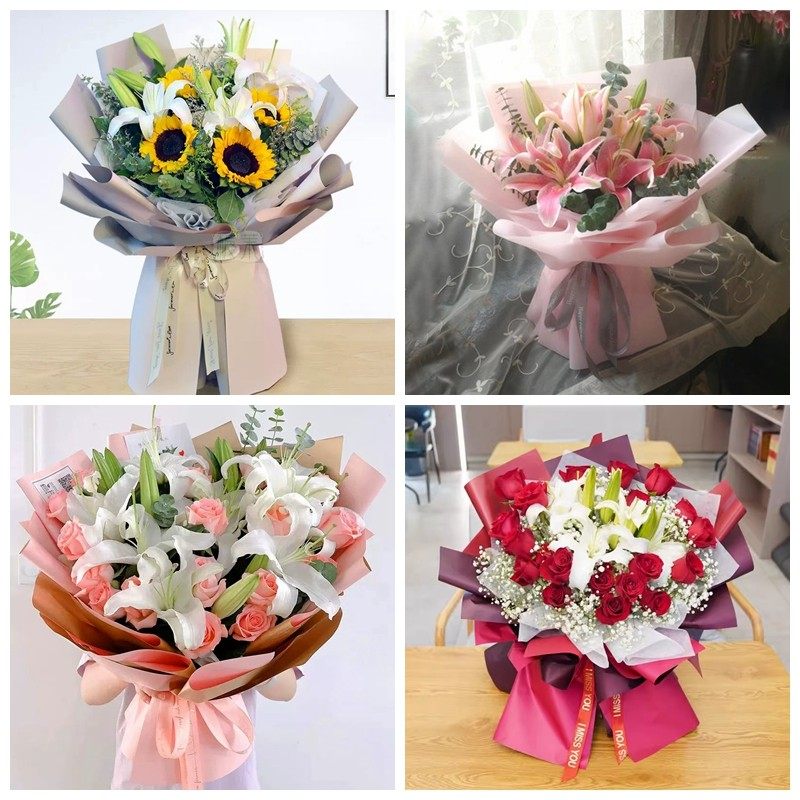 宝鸡市高新区眉县陇县凤县同城鲜花店生日玫瑰百合送朋友长辈老婆