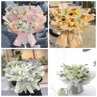 北京顺义区胜利光明仁和街同城鲜花店情人玫瑰百合送朋友长辈老婆